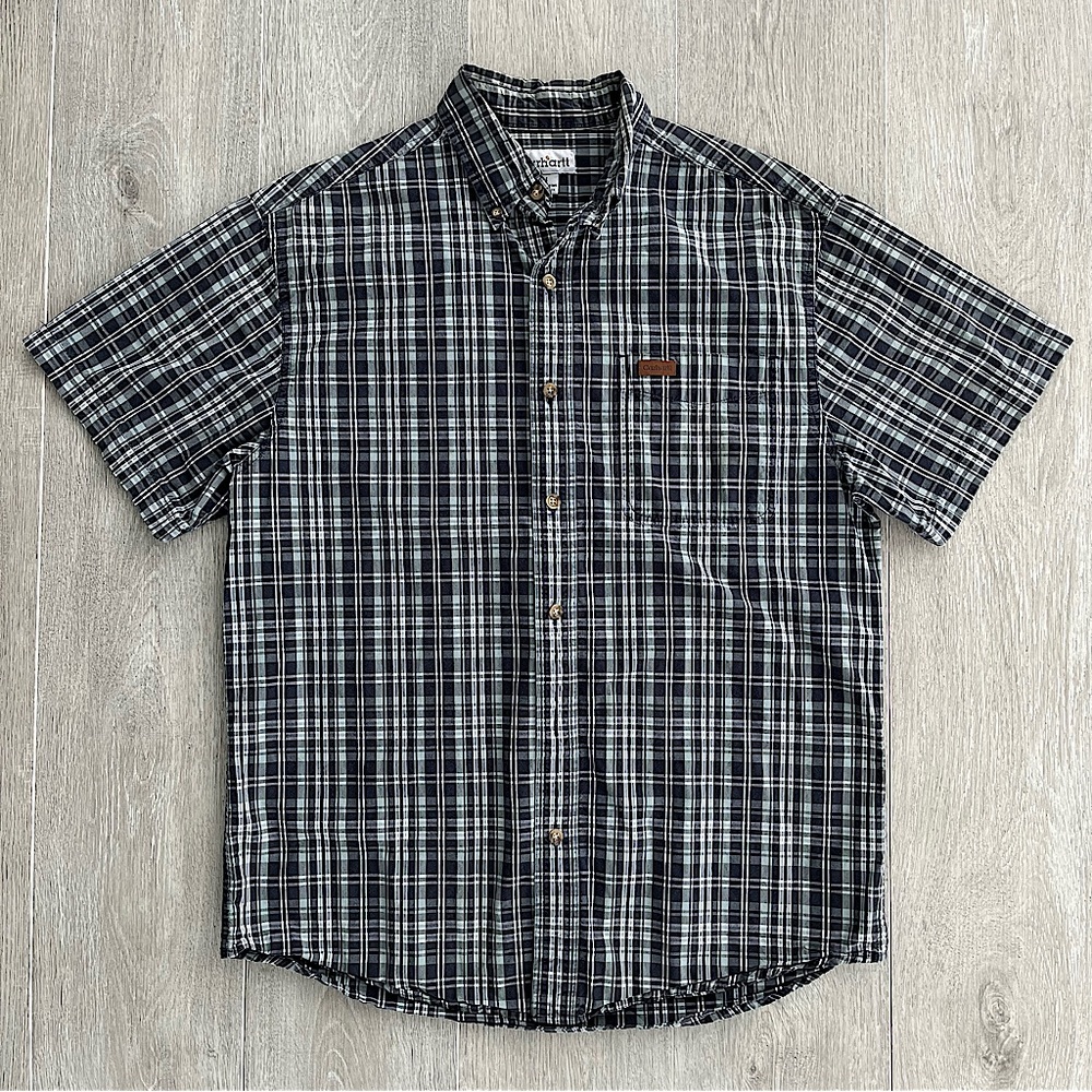Carhartt Short-Sleeve Plaid Shirt